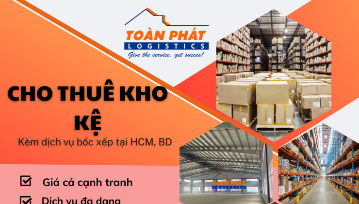 CHO THUÊ KHO KỆ NGAY GẦN CẦU VƯỢT SÓNG THẦN 1